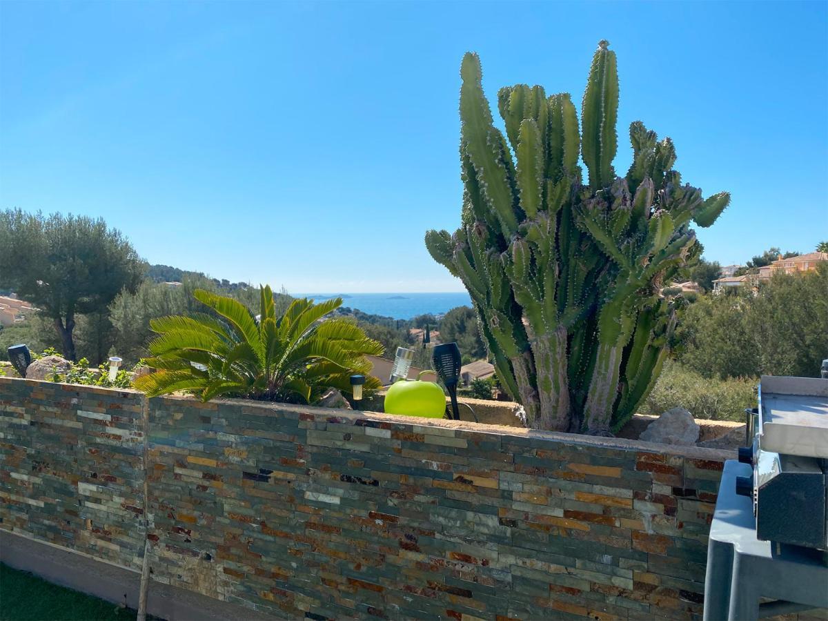 Vuemer Bandol - Grande Terrasse De 45M2 Vue Mer Piscine Parking Exteriör bild