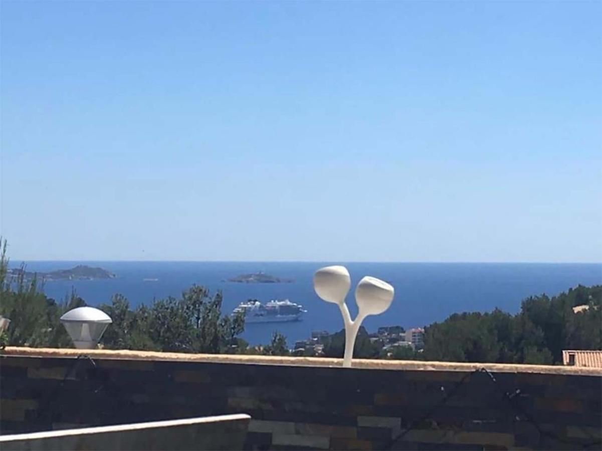 Vuemer Bandol - Grande Terrasse De 45M2 Vue Mer Piscine Parking Exteriör bild