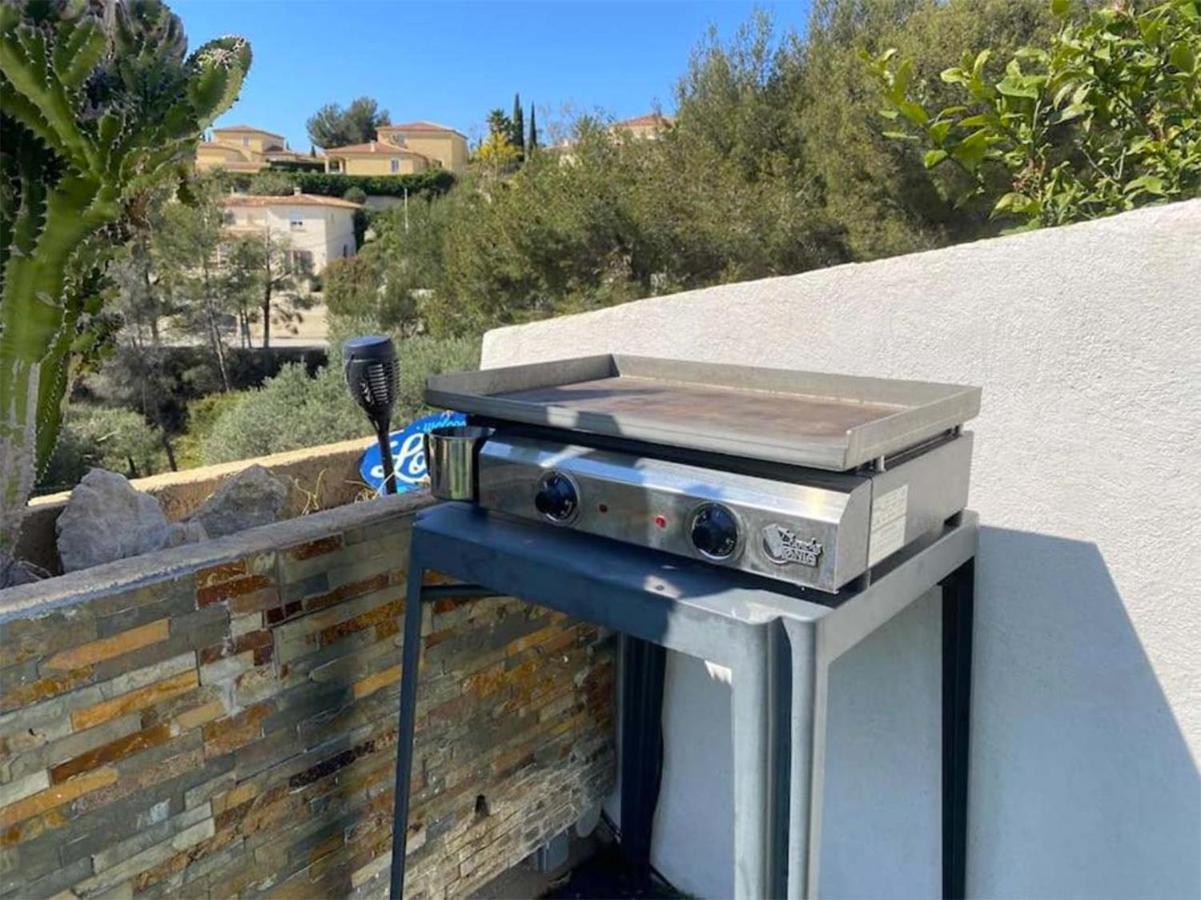 Vuemer Bandol - Grande Terrasse De 45M2 Vue Mer Piscine Parking Exteriör bild